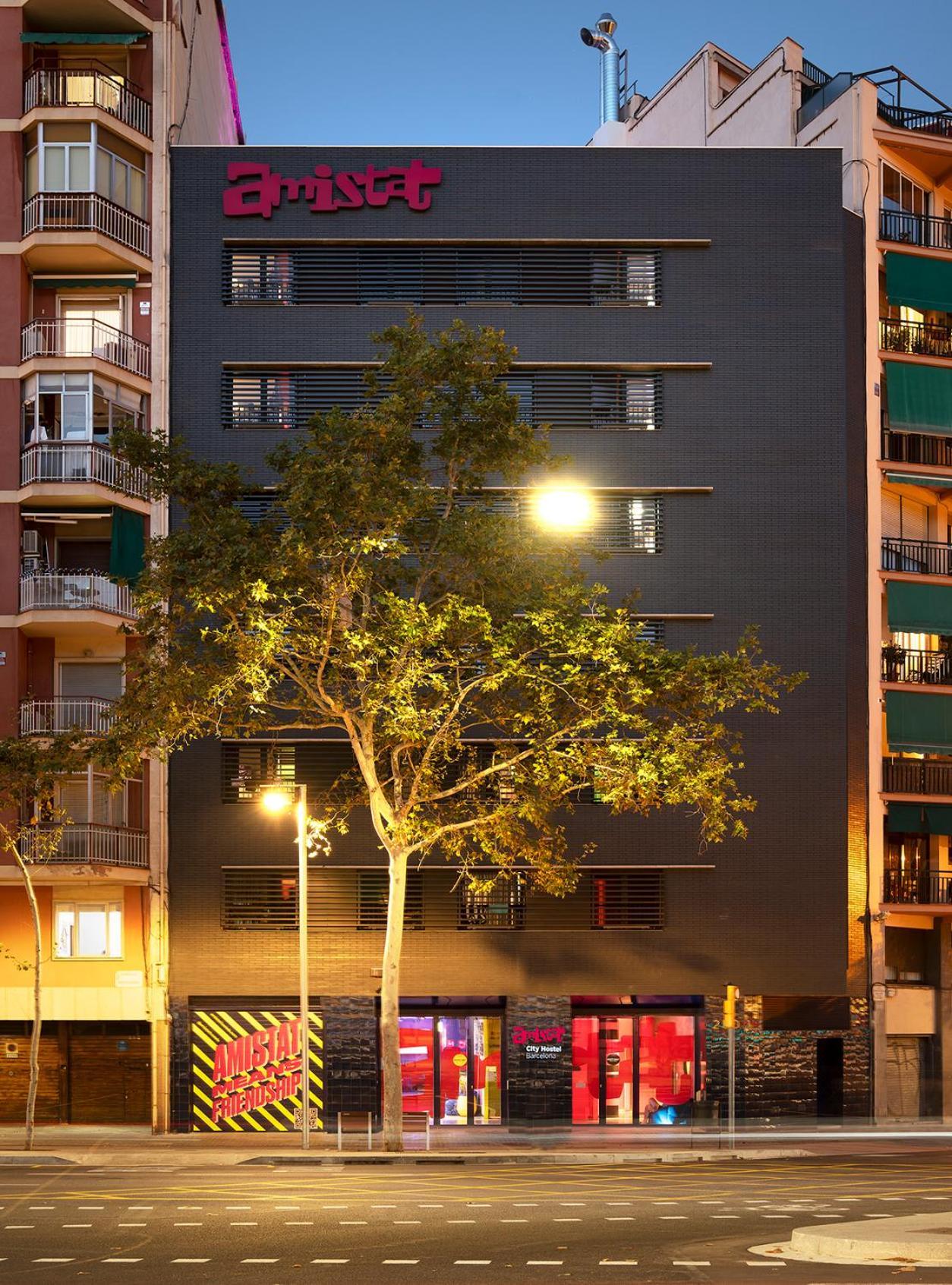 Amistat City Hostel Barcelona Exterior foto